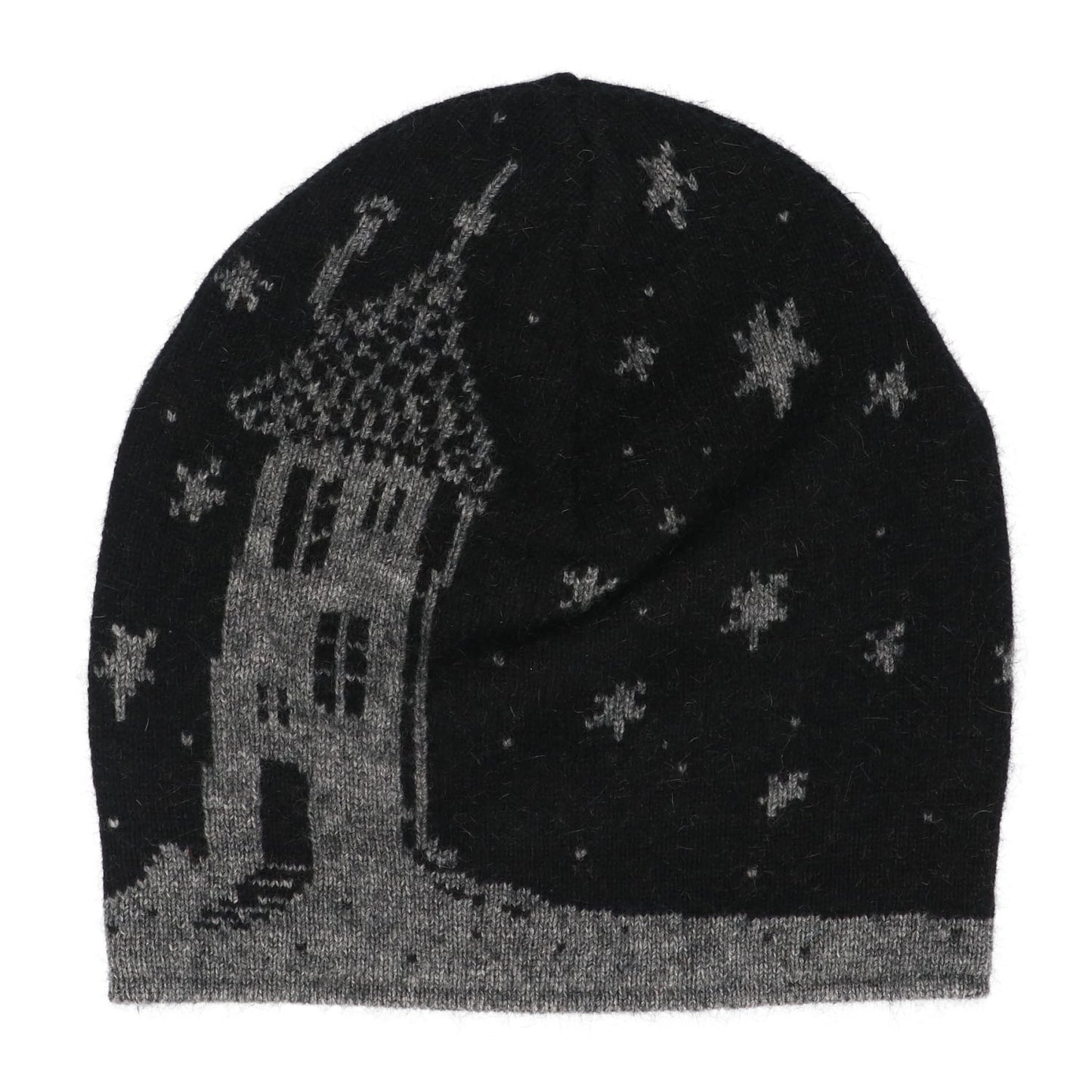Moomintroll Beanie (Black/Grey)