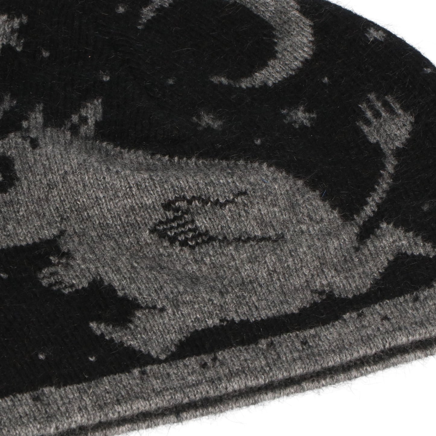 Moomintroll Beanie (Black/Grey)