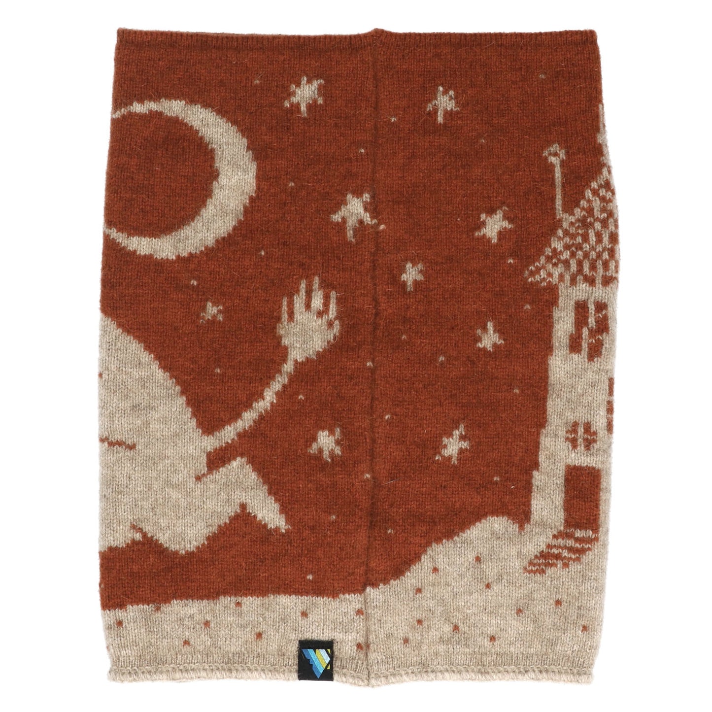 Moomintroll Neck Gaiter (Rust)