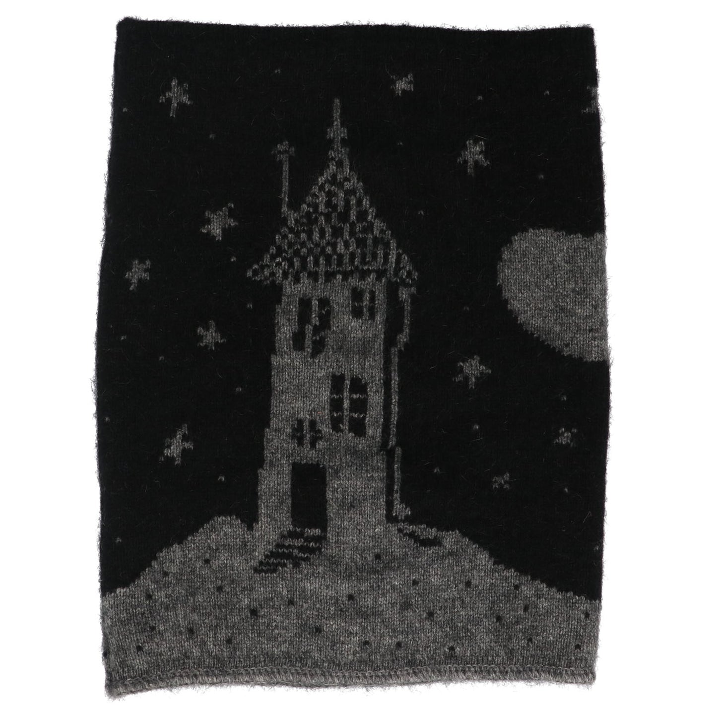 Moomintroll Neck Gaiter (Black/Grey)