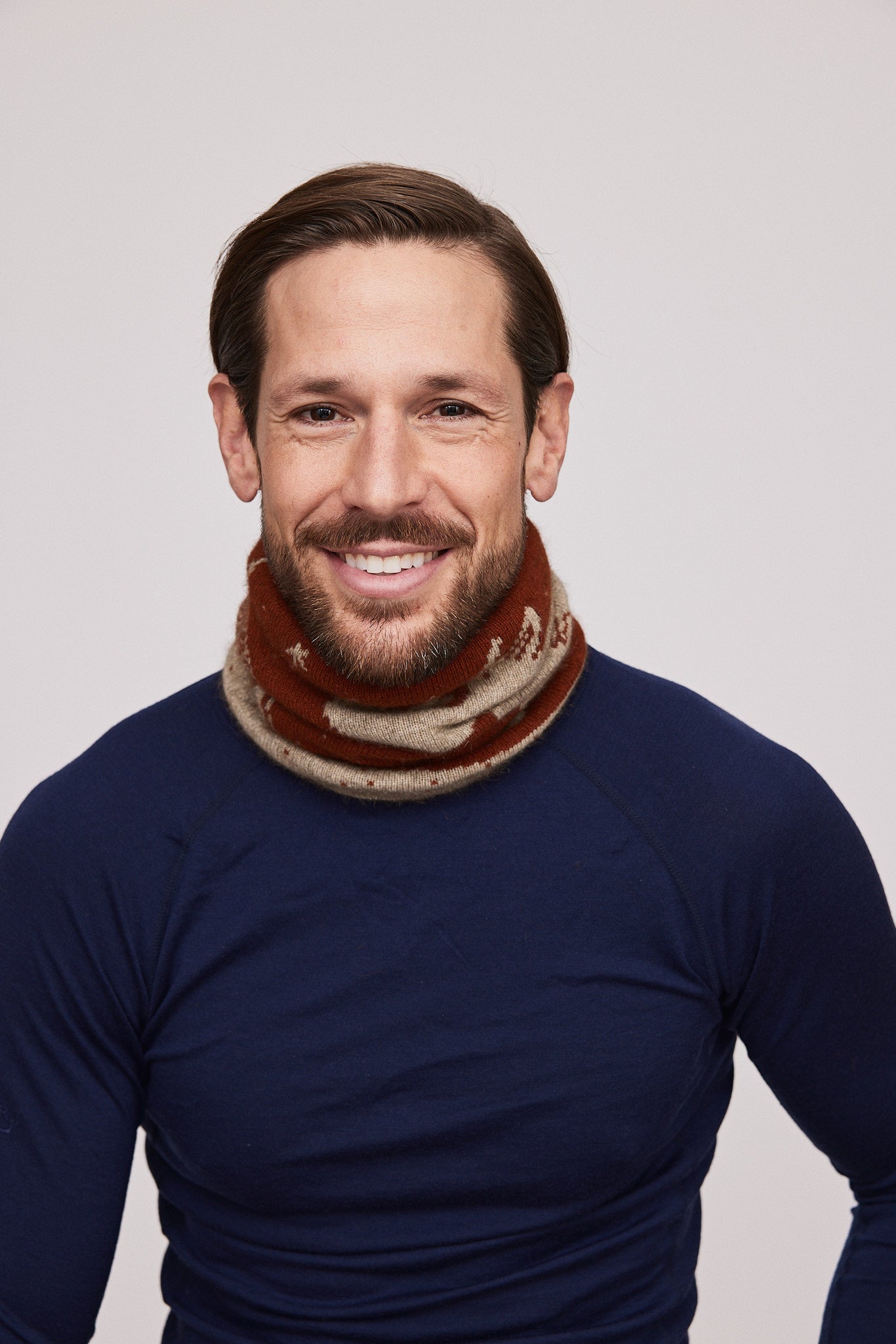 Moomintroll Neck Gaiter (Rust)