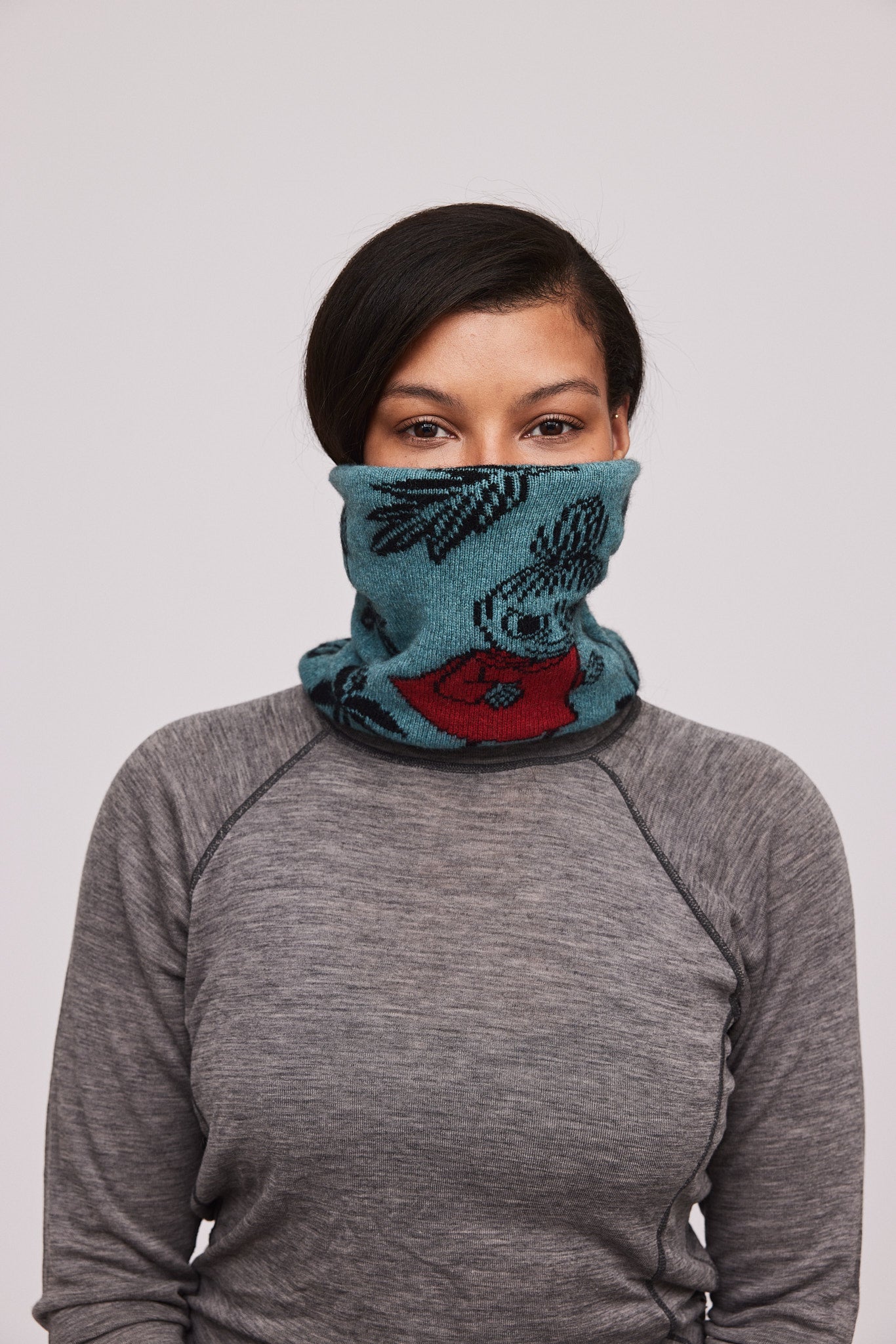 Little My Neck Gaiter (Ice Blue)