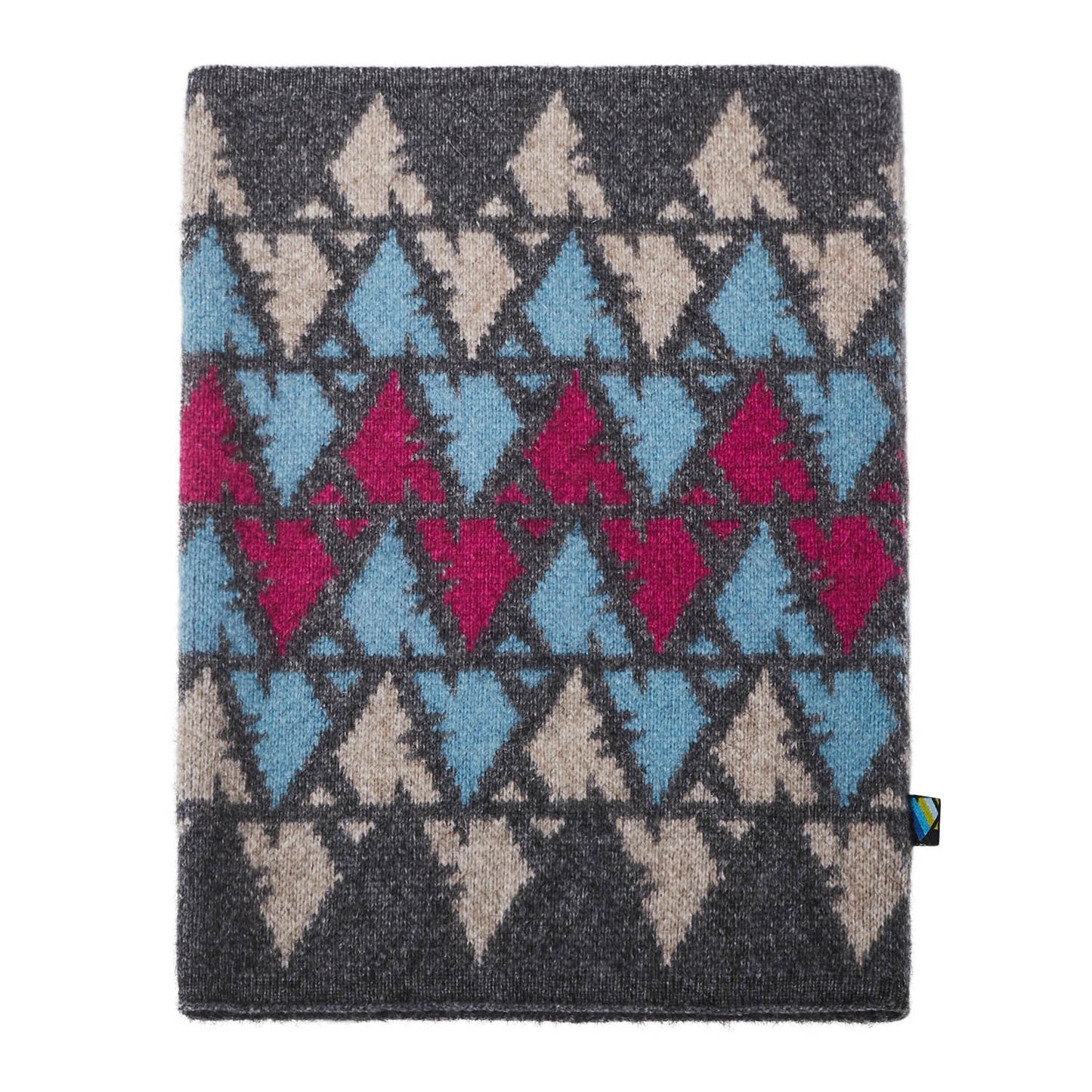 Signature Neck Gaiter (Grey/Pink)