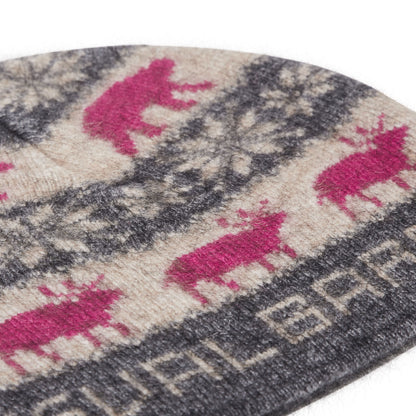 Svalbard Beanie (Grey/Pink)