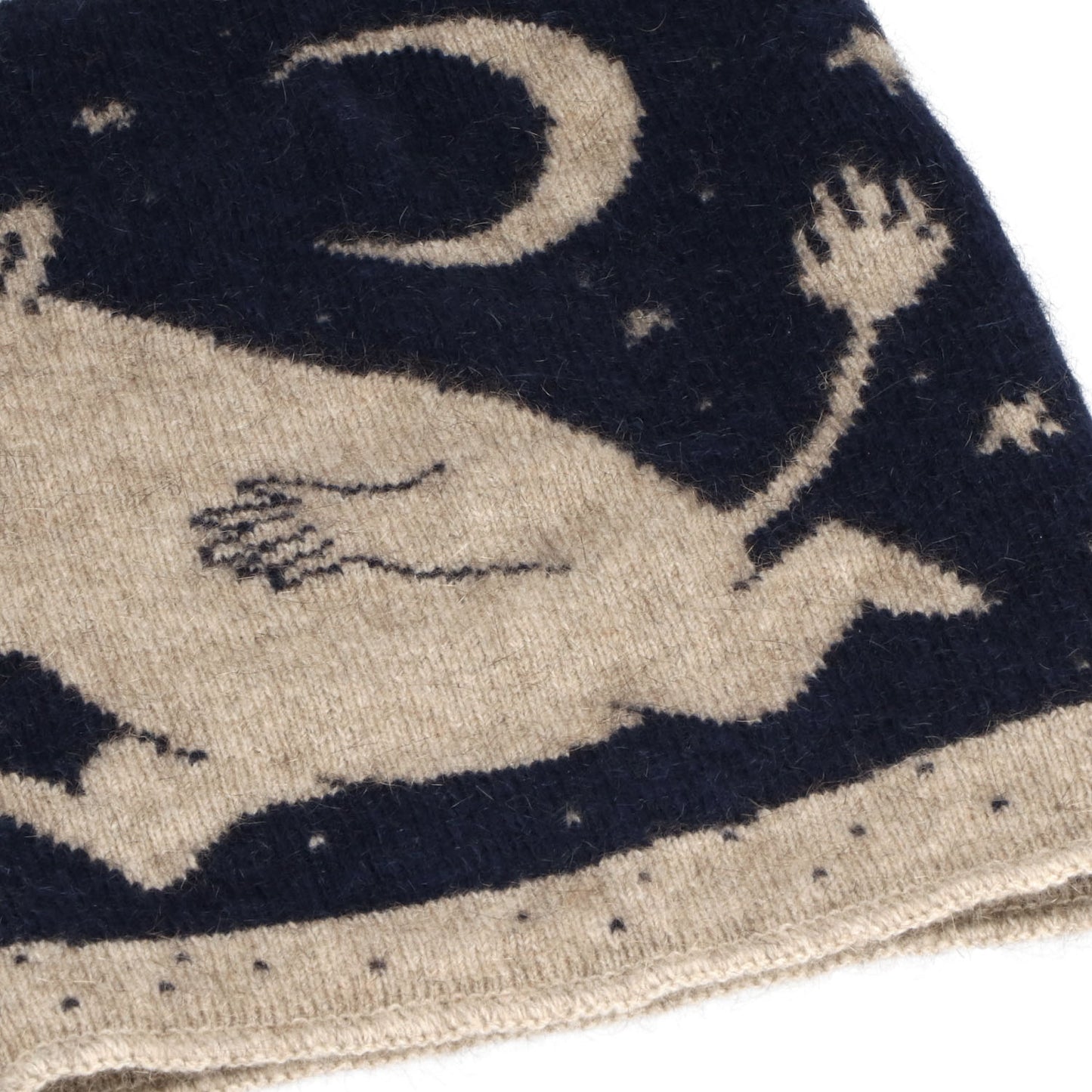 Moomintroll Neck Gaiter (Navy)