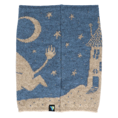 Moomintroll Neck Gaiter (Sky Blue)