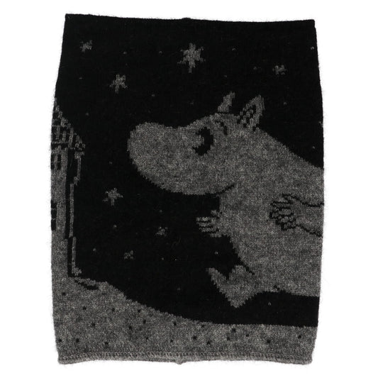 Moomin Neck Gaiter (Black/Grey)