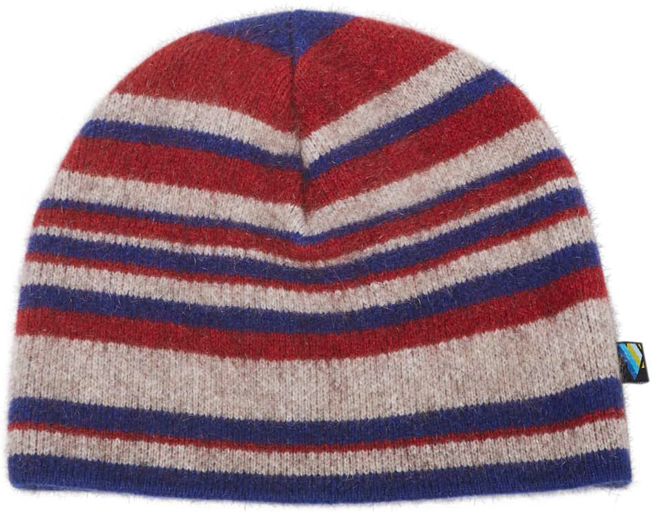 Trapper Beanie (Royal Blue/Red)