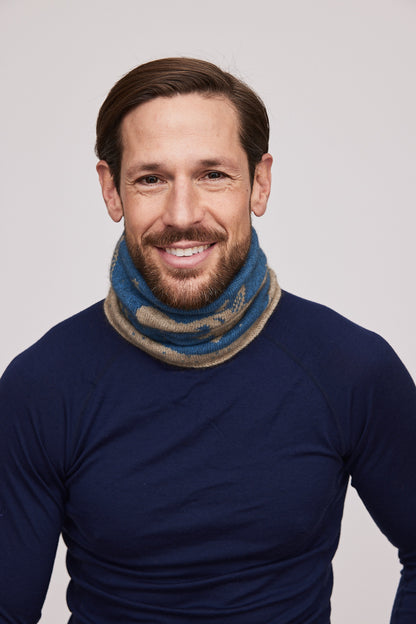 Moomintroll Neck Gaiter (Sky Blue)