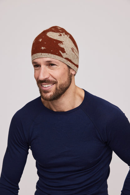 Moomintroll Beanie (Rust)